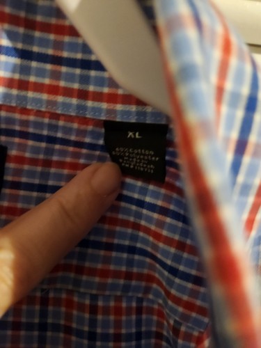 Berkley Jensen  Button-Up Shirt Men's Size XL Multicolor Plaid - Picture 3 of 4