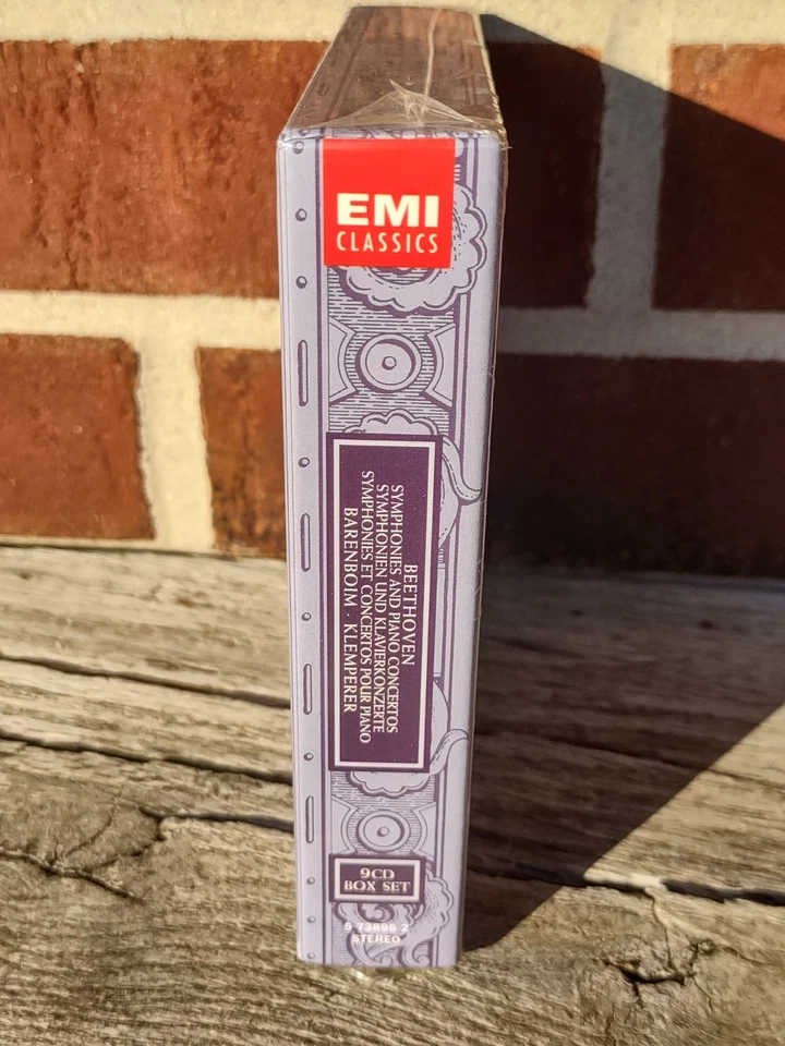New Breethoven Complete Symphonies & Concertos Sealed EMI Classics 9 CD Sealed Foto 3 de 3