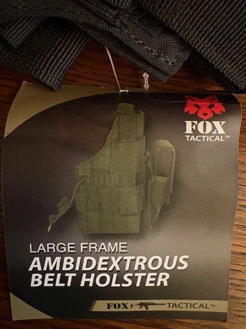 FITS RUGER KP345; P345; P94 AMBIDEXTROUS BELT HOLSTER BY FOX TACTICAL - Image 4 of 4