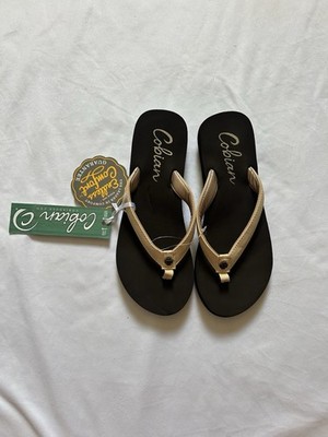 Cobian Sandals Bethany Women's Summer Sandals Brown Copper, Size 7