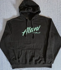 *RARE* Alani Nu Energy Drink Launch Hoodie, Size: XL - Black & Light Blue