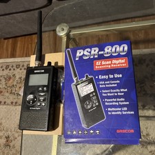 Grecom PSR-800 Digital Trunking Scanner with Antenna and Micro SD Card Updated