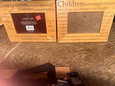 2 1998 Avanté Picture Frames Wooden