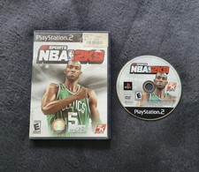 NBA 2K9 PS2 PlayStation 2 Game Disc Case Pre-Owned Untested