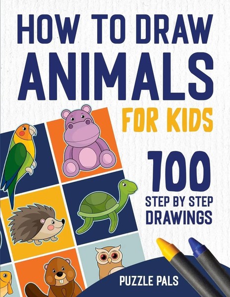 Puzzle Pals (U. A.) | How To Draw Animals | Taschenbuch | Englisch (2021)-image