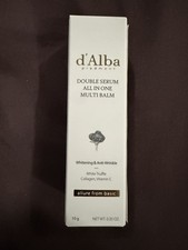 D'ALBA Double Serum All in One Multi Balm 10g Vegan Anti Wrinkle K-Beauty Sealed