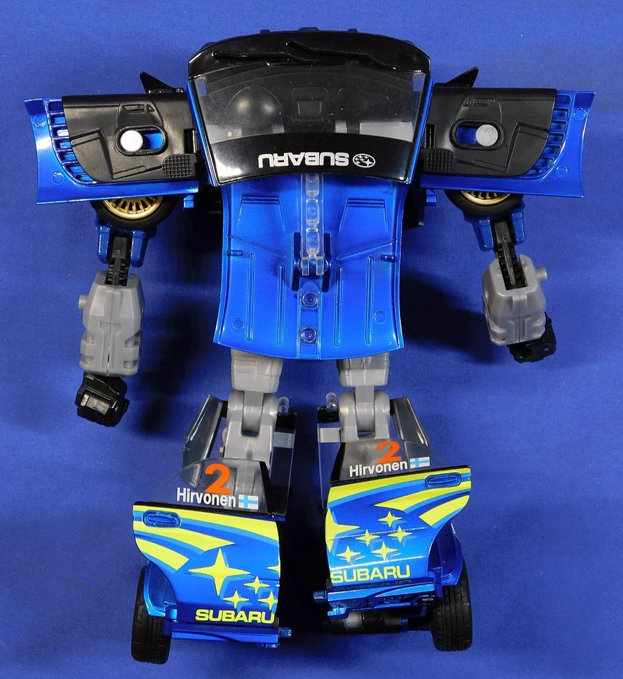 TRANSFORMERS BINALTECH SMOKESCREEN SUBARU IMPREZA WRC 2003 TAKARA - Image 3 of 4