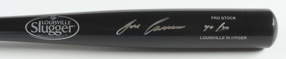 Jose Canseco Autographed Signed Louisville Slugger Bat Inscribed 40-40 (JSA COA) Oakland As 