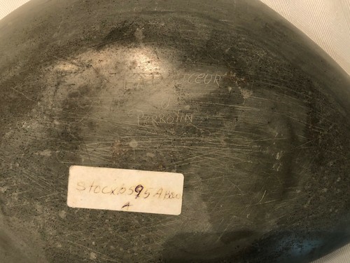Natural Hand Sculpted Stone Plate Leaf Shaped - Picture 14 of 24