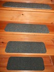 13 = Step  Indoor Stair Treads Staircase Step Rug Carpet  8" x 24" .