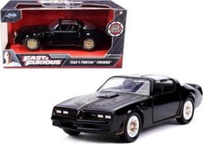 Tego's Pontiac Firebird Black with Gold Stripes and Hood Bird Fast and Furious