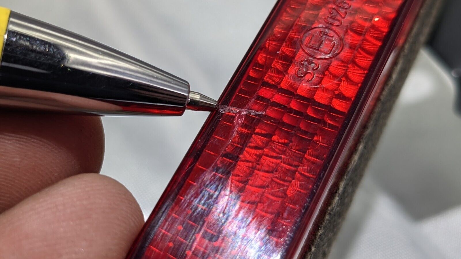 FERRARI 360 SPIDER PARTS  REAR 3RD BRAKE LIGHT AT ENGINE LID 241531