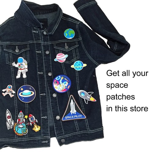 World globe iron on patch Earth worlds continent planet space world map patches - Picture 3 of 4