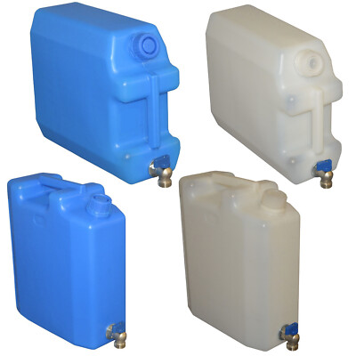3 Wasserkanister ECO 6 Liter – Mit Auslaufrohr, Lebensmittelecht (HD-PE)