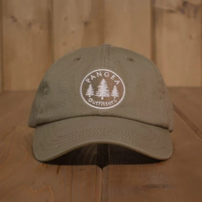 Бейсболка Pangea, оливкового цвета, OS