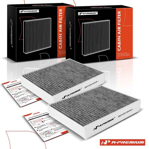 A-Premium Cabin Air Filter with Activated Carbon Compatible with Tesla S 2012 2013 2014 2015 2016, Replace# 103512500A A-Premium Cabin Air Filter with Activated Carbon Compatible with Tesla S 2012 2013 2014 2015 2016, Replace# 103512500A