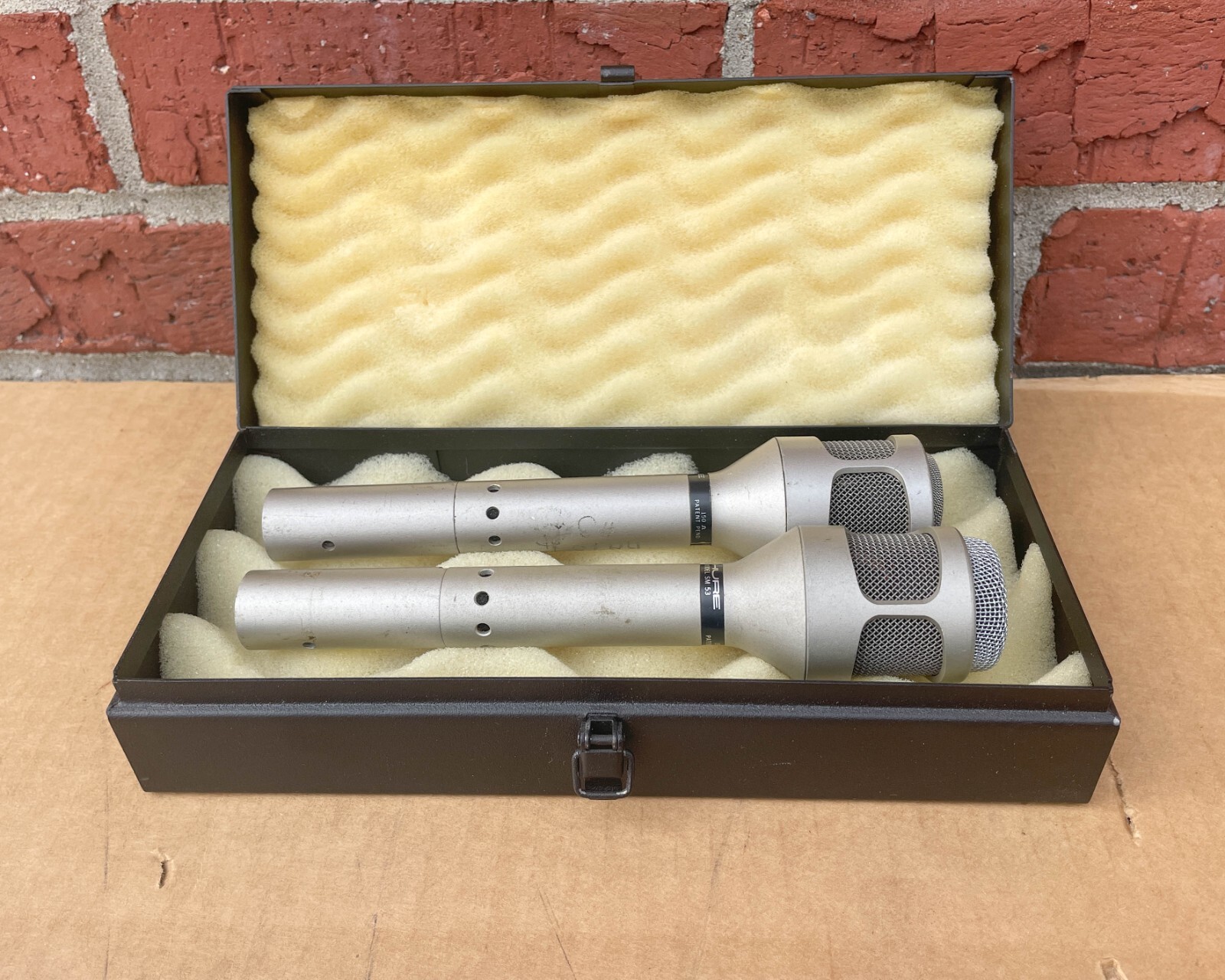 Shure SM53 Mic Vintage Pair Dynamic Cardioid Microphone (price for 2