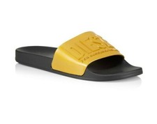 Diesel Mayemi Logo Slide Sandals Made in Italy Size 9