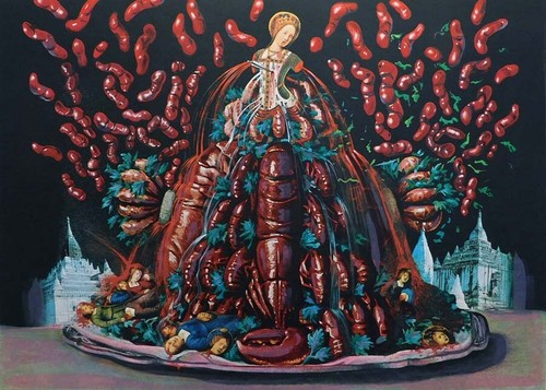 Dali Les Diners De Gala Signed & Numbered Cannibal Lobster Art Authenticity COA - Picture 2 of 5