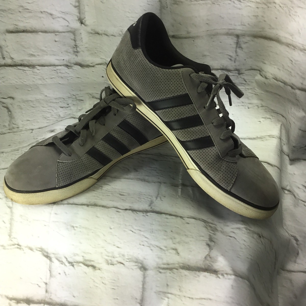 Adidas Men's SE Daily Vulc G31795 Shoes Sneakers Size 13 Preowned