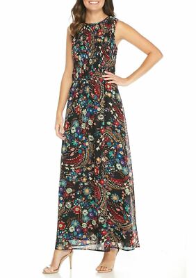 chinese dress ladies Contrast Stripes Maxi Dress – ZAY main image 0