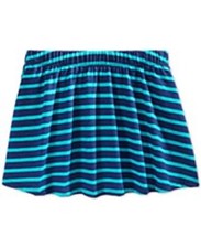 Epic Threads Baby Girls Mix and Match Striped Skater Skirt in Medieval Blue 4T