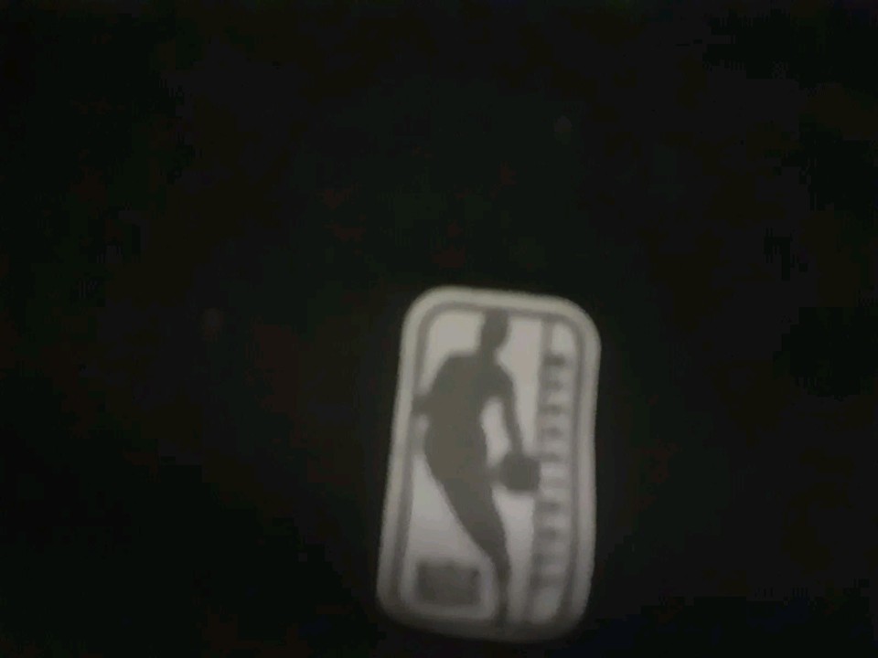 NBA Black Basketball Graphic Short Sleeve Cotton/Polyester TShirt Size