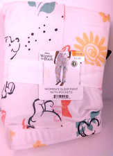 Disney Winnie The Pooh Women's Sleep Pant With Pockets Size L 12-14 - New