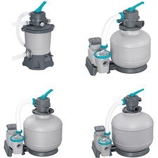 BESTWAY Sandfilterpumpe Schwimmbadpumpe Poolreinigung Pumpe für jeden Pool