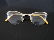 Vintage PAIR of SHURON GOLD FILLED EYEGLASSES - RETRO LOOK - APPEAR UNUSED