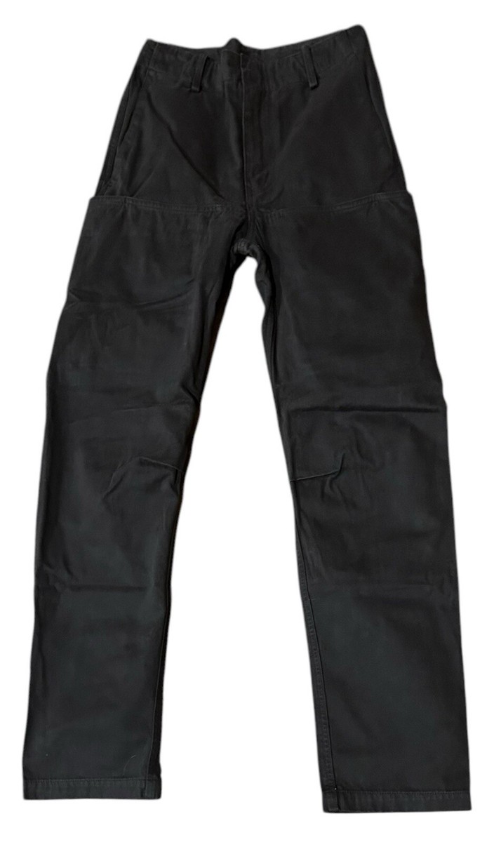 パンツ YEEZY GAP BALENCIAGA SATEEN CARGO PANT Yeezy Gap Balenciaga - Black Sateen Cargo Pants - Size 26