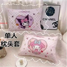 Kuromi My Melody Cinnamoroll Cute Back Cushion Throw Pillowslip pillow cover New