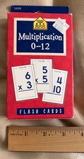 Multiplication 0-12 Complete 55 Flash Cards Set Published by School Zone