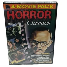 4 Movie Pack DVD Horror Classics New In Package