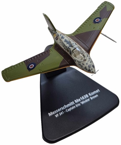 Oxford Diecast Me163B Komet, Eric Winkle Brown modelo de avión a escala 1:72 (AC095) - Imagen 2 de 4