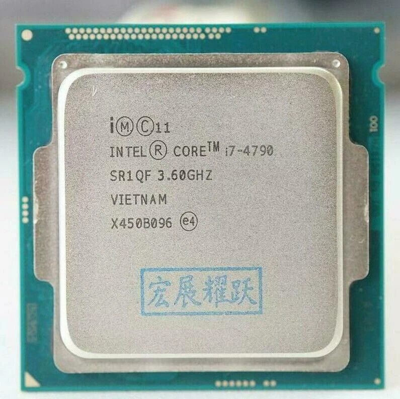 Intel Core i7-4790 3.6 GHz SR1QF Quad-Core LGA 1150 Socket H3 CPU Processor - Image 3 of 4