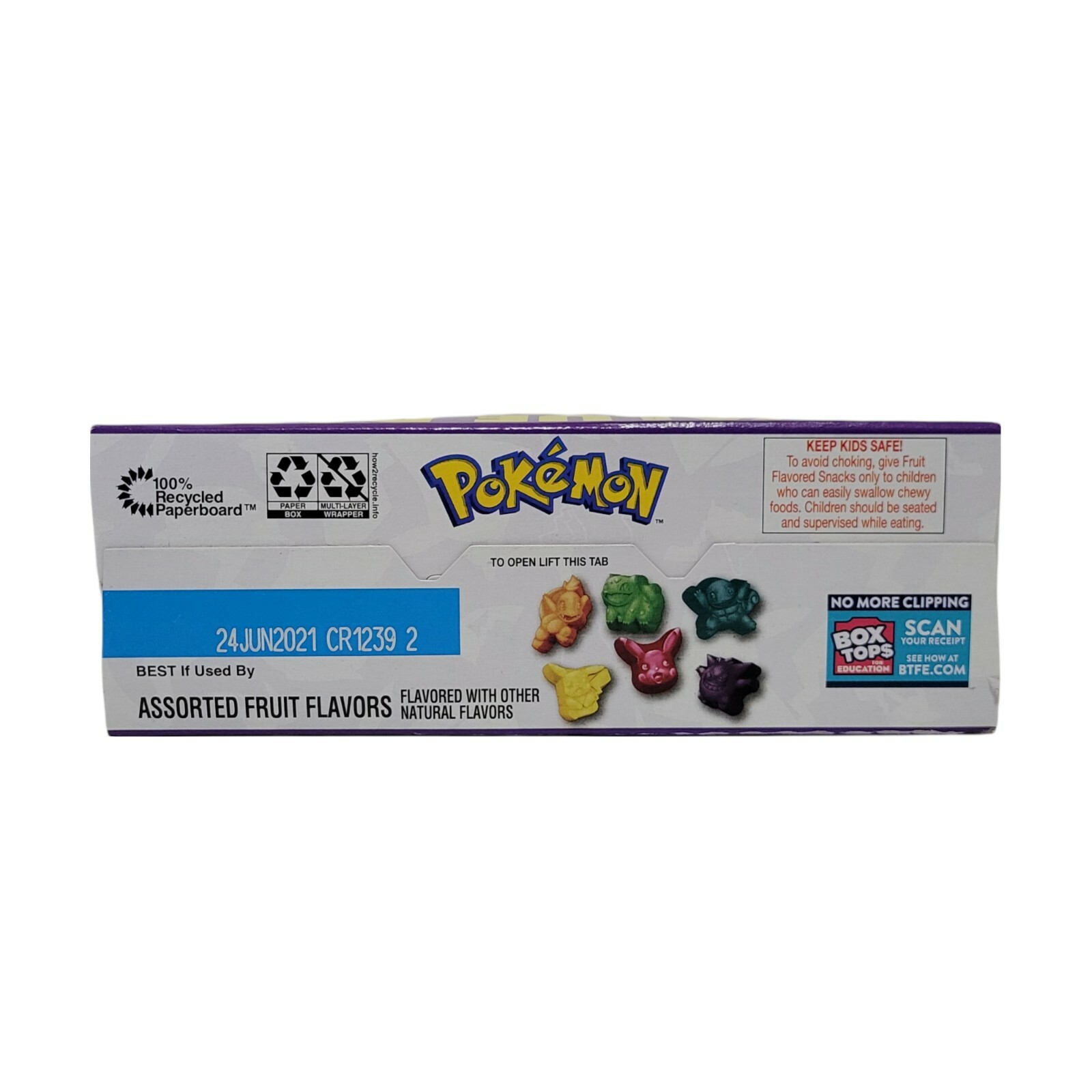 Betty Crocker Fruit Snacks Pokemon Fruit Flavored Snack 20 Pouches FREE