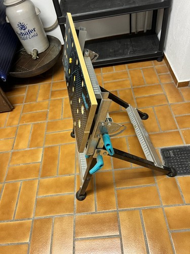 Wolfcraft Tavolo di Tensione Banco da Lavoro Tavolo Macchina Regolabile - Foto 8 di 9