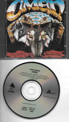 OMEN original CD (Japan NO OBI) The curse 1987 on Enigma Alfa like new