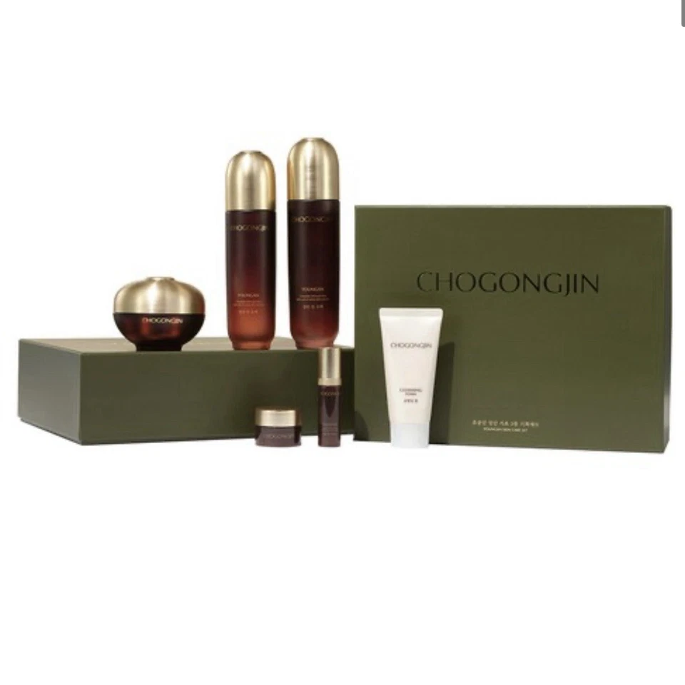 Missha Cho Gong Jin Set Youngahn Tónico 150ml Loción 120ml Crema 60ml Regalo Gratis Foto 2 de 4
