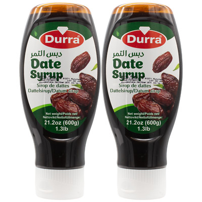 Durra - Orientalischer Dattelsirup zum Kochen und Backen 2er Set á 600 g 