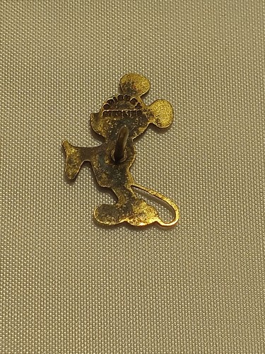 Vintage Walt Disney Sterling Silver With Gold Overlay Mickey Mouse Pin - Picture 3 of 6