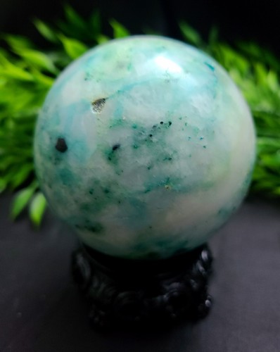 Large 70mm 425g Beautiful A++ Quantum Quattro Chrysocolla Sphere Crystal Ball - Picture 16 of 24