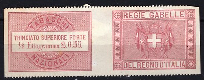 OM0109 - Stamp Stamps: Strong Chopped Tobacco 1/2 hectare - Very Nice