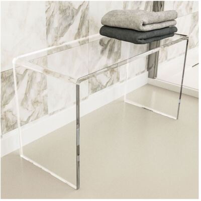 Sgabello Bagno Sgabelli In Plastica Trasparente Sgabello Bagno