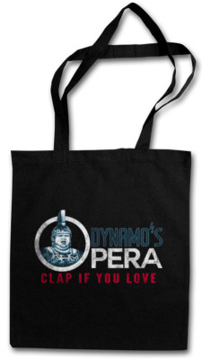 DYNAMO'S OPERA STOFFTASCHE Running Dynamo Clap if you Love Movie Man Film