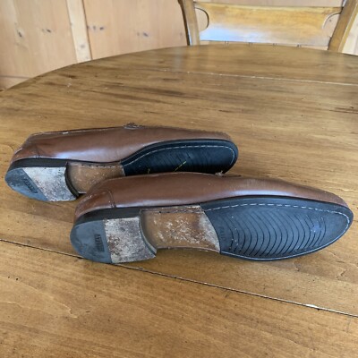 Bally Switzerland Tan Tassel Loafers 9 1/2 M | eBay display picture 2