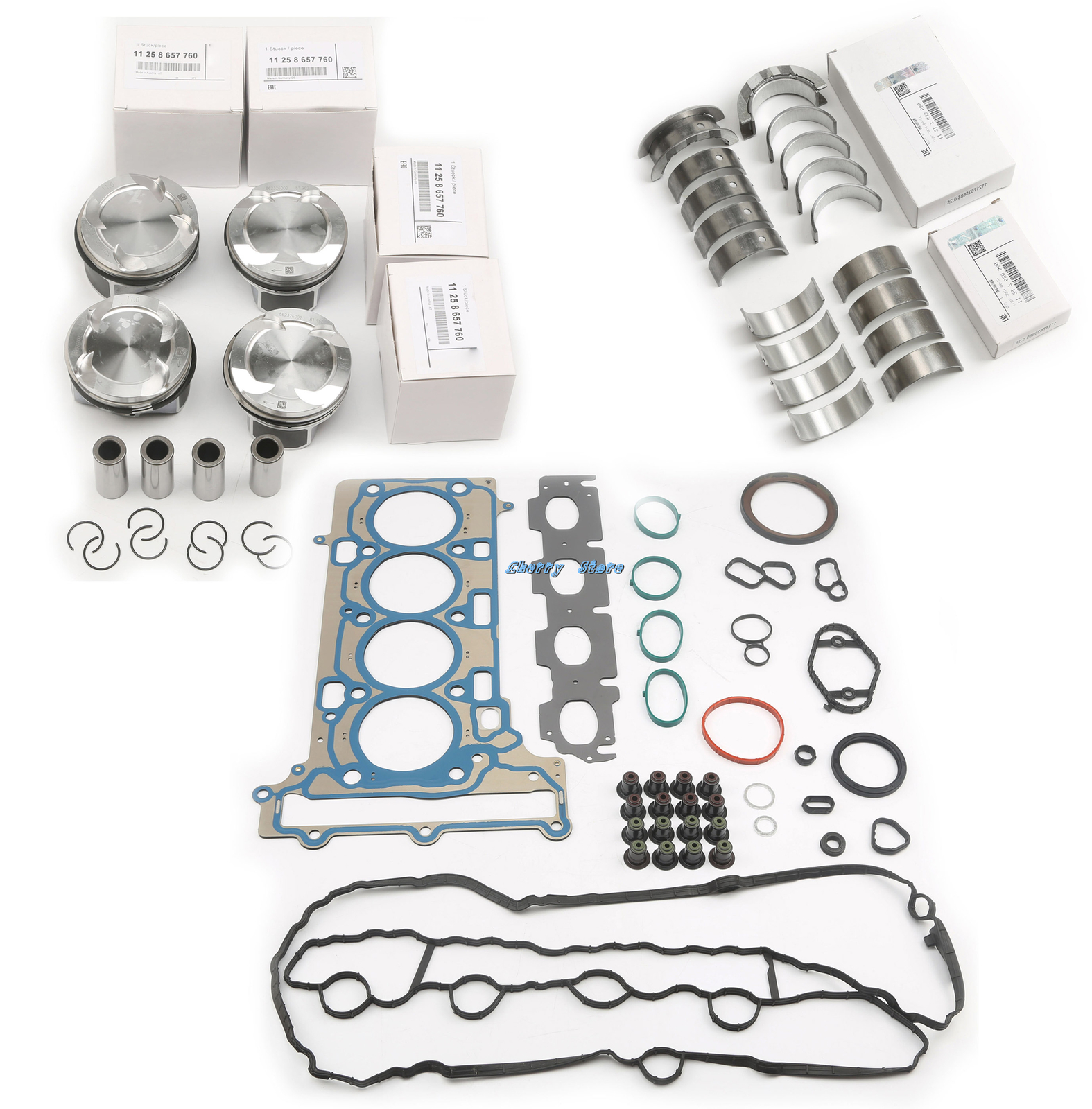 Kupplungs-Slave-Zylinder Dichtungsset 5 Stück - Reparatursatz Für Ford, Opel, Skoda