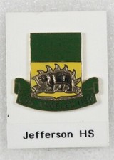 Army ROTC DI Pin: Jefferson High School (Los Angeles) - c/b, G23