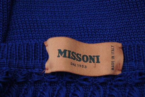 MISSONI Tank Top S/Medium Purple Made in Italy - Picture 6 of 8
